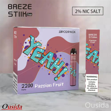 Best and Cheapest 2200 Puffs Breze 850mAh