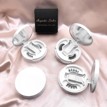 Quantum Magnetic Lashes Kit: No Glue, No Liner, Reusable False Eyelashes with Magnetic Clips