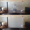Vidrículas transparentes de atenuación ultra blanca de película transparente