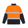 Fleep personnalisé doublé Hi Vis Bomber Jacket