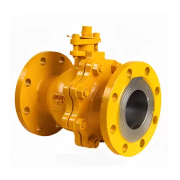 Natural Gas Fireproof Ammonia Flange Ball Valve