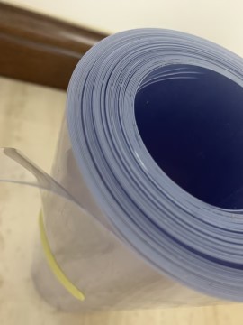 Smooth Glossy PVC Film Roll Bendable Wear Resistant PVC Film for Gift Packing