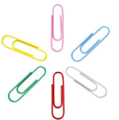 High Quality Custom Made Vinyl Coated Large Paper Clips