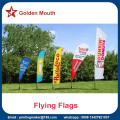 Custom Advertising Feather Sail Flags Banners
