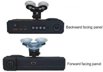 Oem 120 Degree 25fps Pal 120 Degrees Sd Card Single Channel Car Camera Recorders