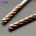 6Flutes End Mill Milling Cutters With Blue-Nano coating