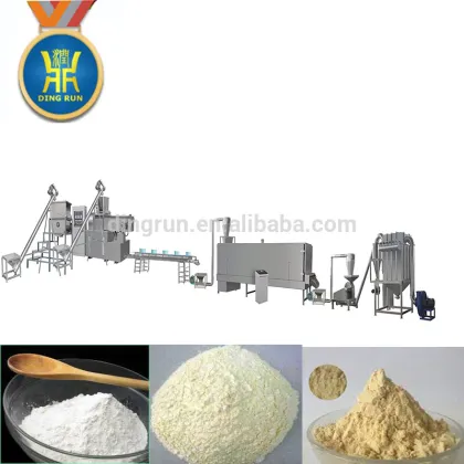 Pregelatinized cassava starch extruder production line