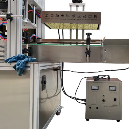Automatic 4 Nozzle Bottle Filling and Sealing Production Line for Perfume and Aromatics