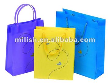 Cheap custom shopping plastic bags wholesale with high quality