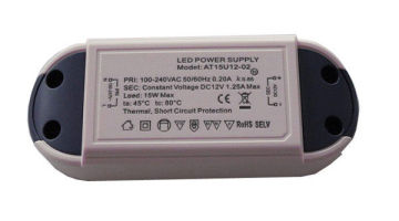 15w / 18w / 24w Constant Voltage Led Driver , 12 Volt Waterproof Led Power Supply