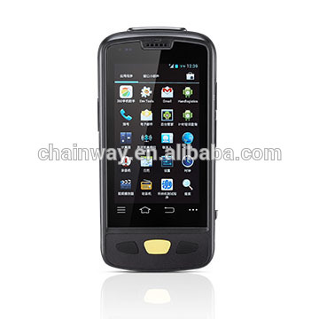 Android Handheld 13.56Mhz HF RFID reader with 3G/GPRS/WiFi/GPS/Bluetooth, optional Camera/Barcode/Fingerprint