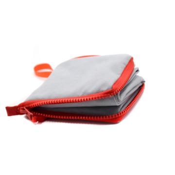 custom anti slip microfiber yoga towel with zipper