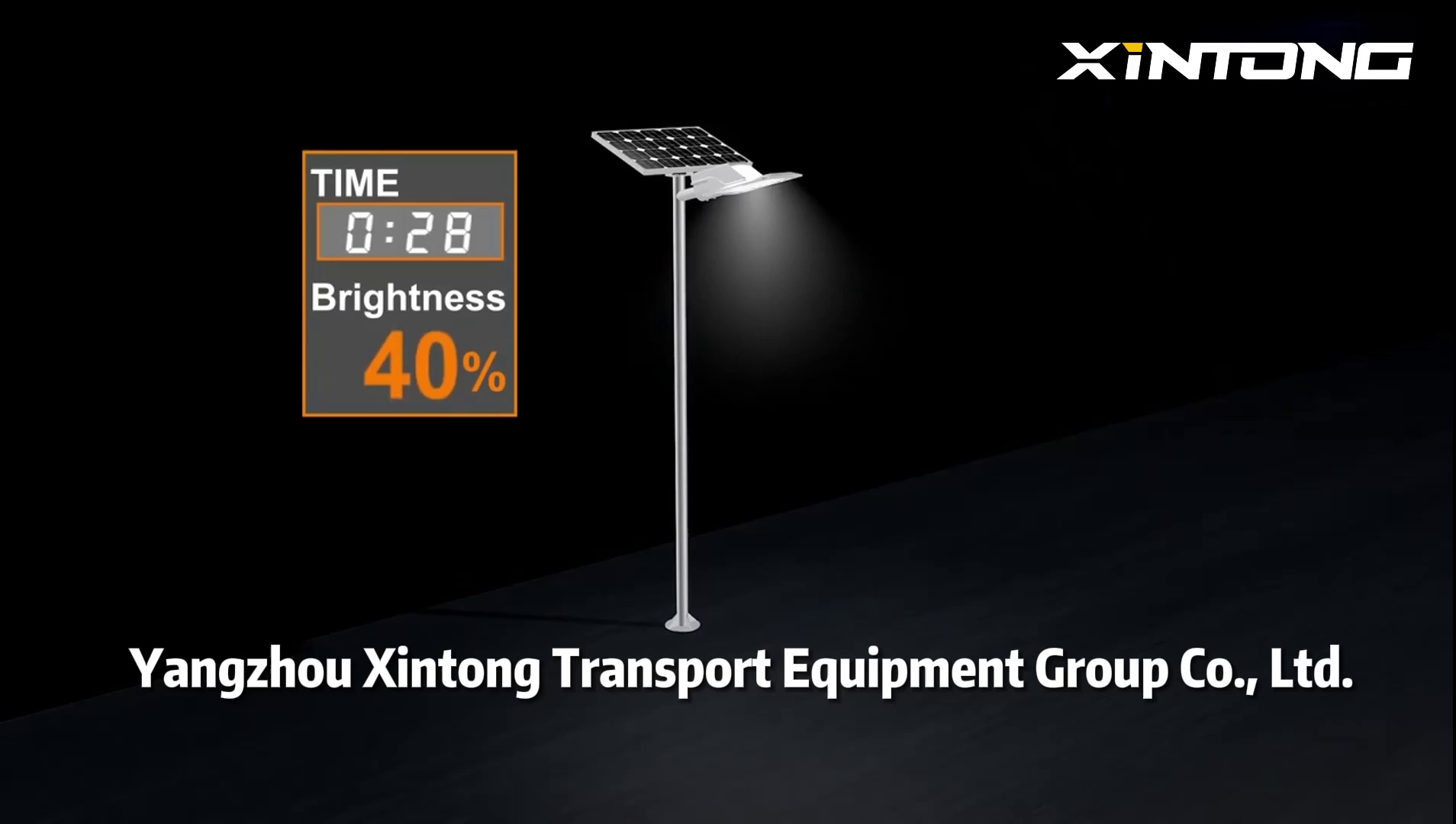 Xintong 60W 100W All-in-One Waterproof Outdoor Solar Street Light