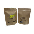 bolsas de café biodegradables con válvula de desgasificación y cremallera