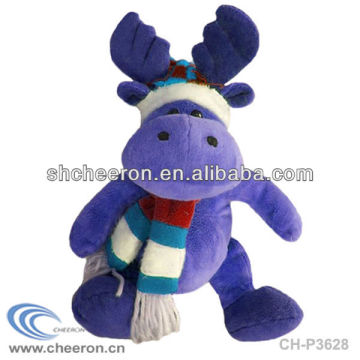 Plush reindeer toy Christmas plush reindeer