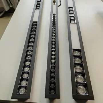 L4728-L-R-L1230 Modern led light ceiling linear recessed lamp office linear light