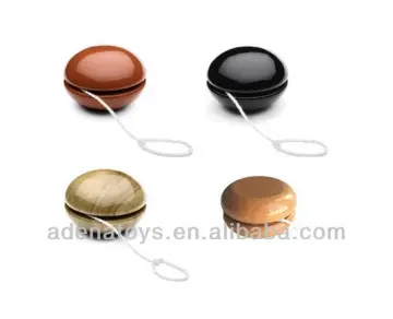 Wooden kids educational DIY Toys promotional gift toy Mini Wooden Yoyo Ball