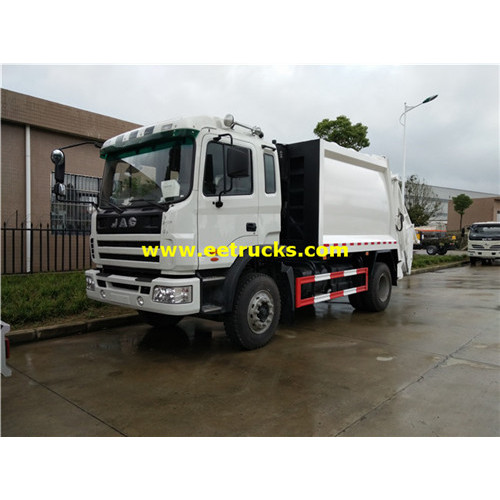 Camions de rebut de compression de JAC 8000L