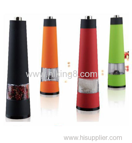 Abs Plastic Electric Kitchen Tool Pepper Mill Grinder 