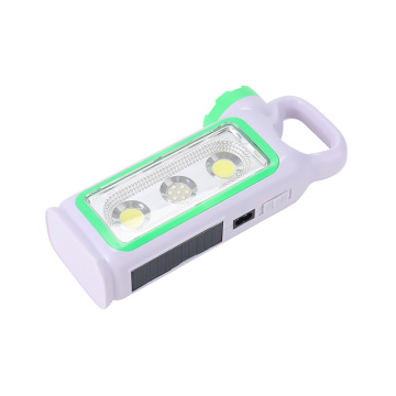 Luz de emergência ajustável de 3 modos com corpo de plástico