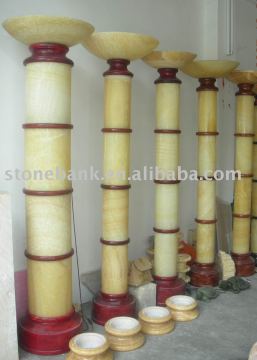 onyx stone column