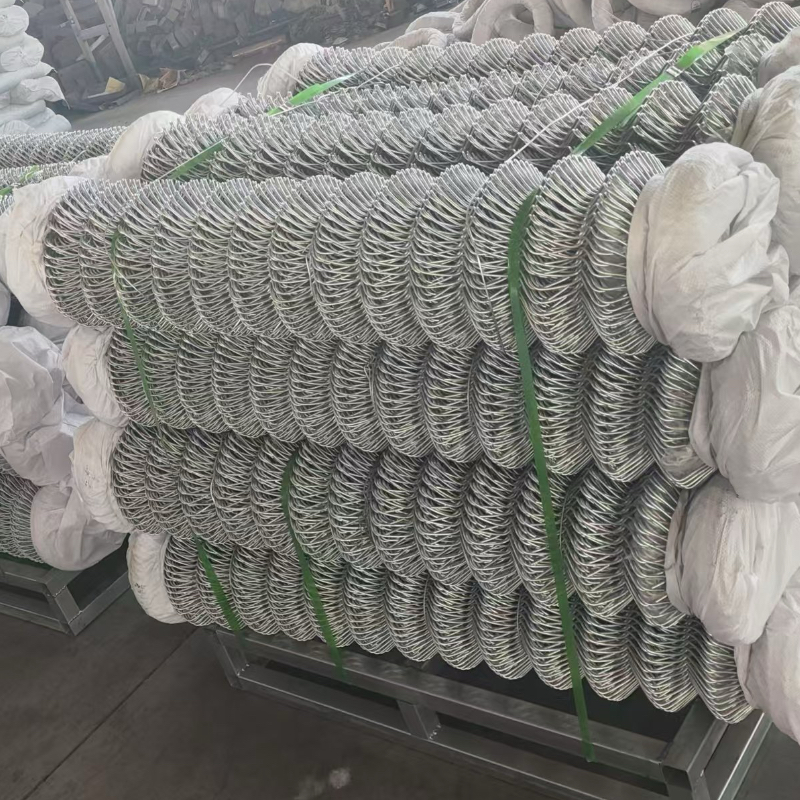 ANJIA Group – chain link fencing installed for perimeter security