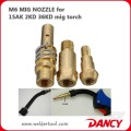 mig welding torch spare parts 25AK