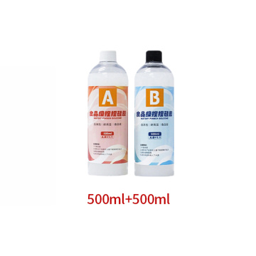 DIY Decompression Squeezing Toys Gift Set - 500ml+500ml AB Resin Gel Soft Liquid Squishy