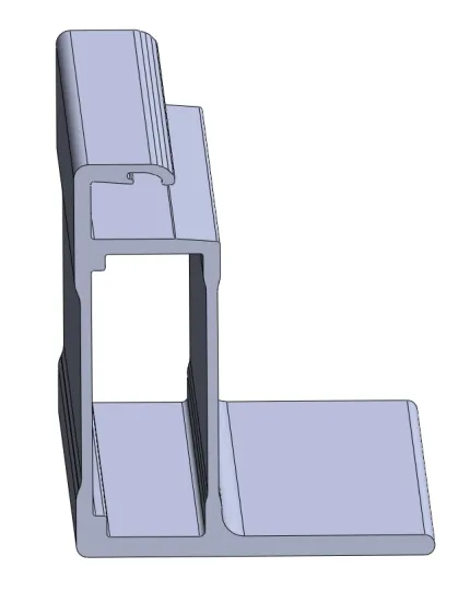 Aluminum PV solar module frame-2040