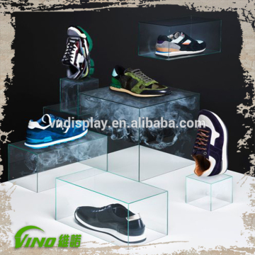 Shoe Acrylic Display Box Store Display Racks Window Display