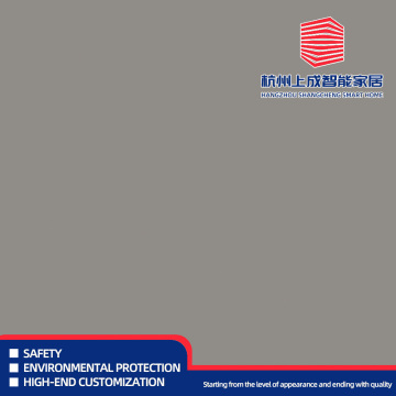 Panneau décoratif haut de gamme avec finition grise élégante