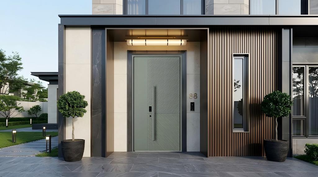 modern exterior doors