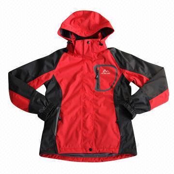 2-in-1 Jacket with Taslon/PU Transparent Coating Fabric, Comfortable, Waterproof and Windproof