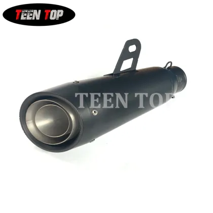 Universal Motorcycle Exhaust System: Racing Silencer for MT07, MT09, and Tracer Sport Bikes