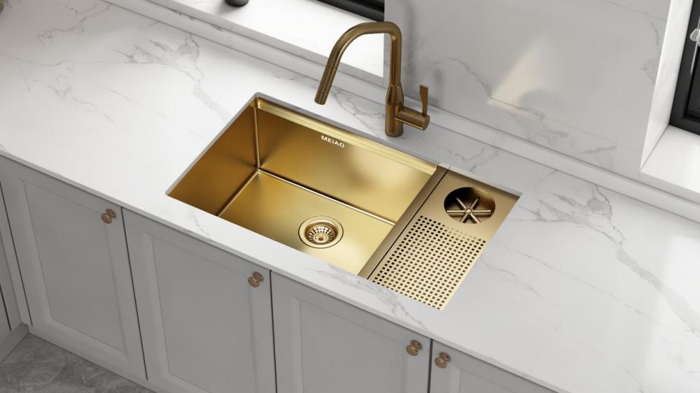 Gold Kitchen Sink