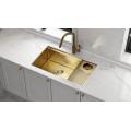 Handmade Farmhouse Sink with Glass Rinser