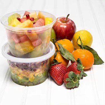 American-Style Reusable and Disposable PP Plastic Food Grade Bowls and Lunch Boxes for To-Go Food Packaging