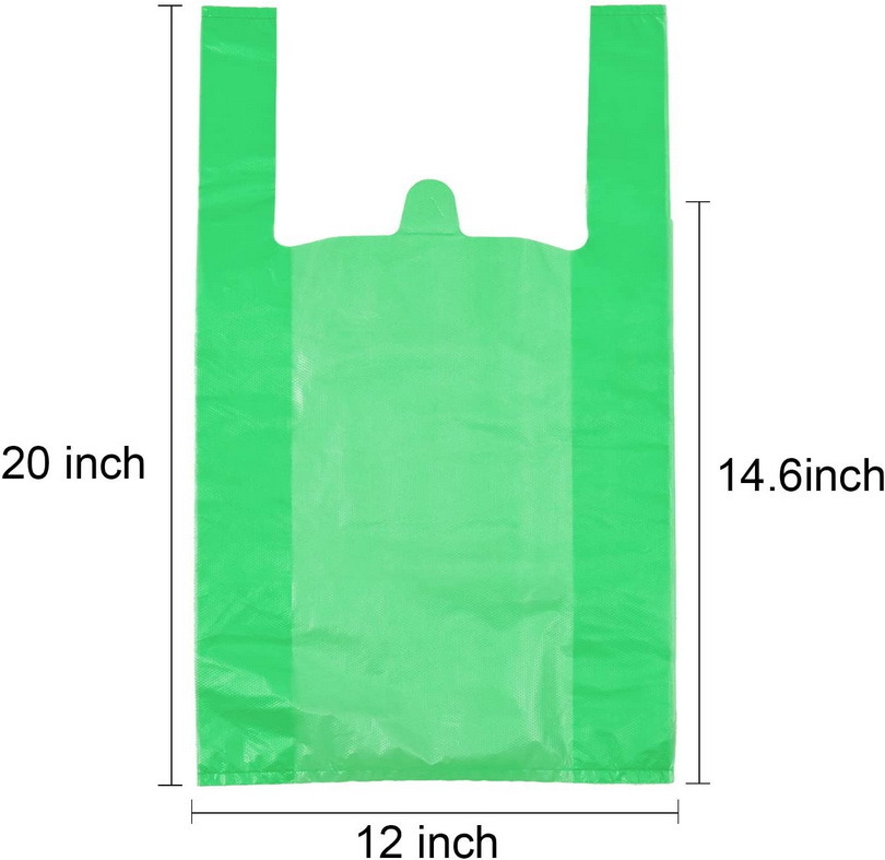 Silver Plastic Bags with Handles in Bulk Recyclable Stand up Pouch Bags for Customers