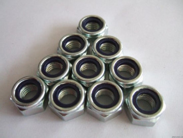 High quality prevailing torque type hex nuts,plastic lock nut from China manufacturers