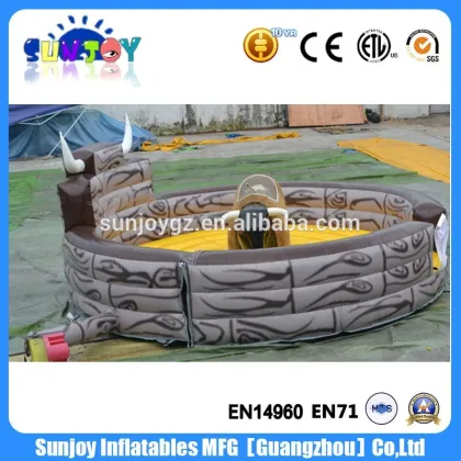 Inflatable Mechanical Bull / Inflatable Bull Pool Ride-on / Inflatable Bull Riding for Sale