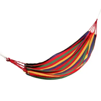 Colorful Ultralight Portable Beach Garden Hammock for Camping
