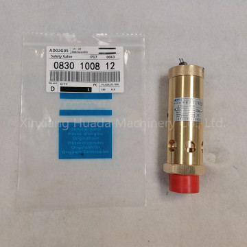 Factory Price Air Compressor Spear Parts - Safety Valve 0830100812 for Atlas Copco