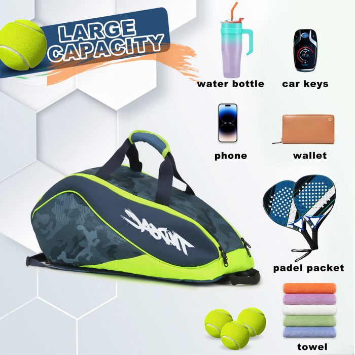 Premium Padel Bag for Tennis and Sports Equipment