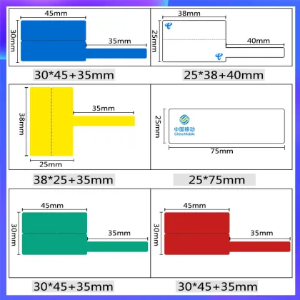 VNC-50DC Thermal Label Printer Cable Label Printing