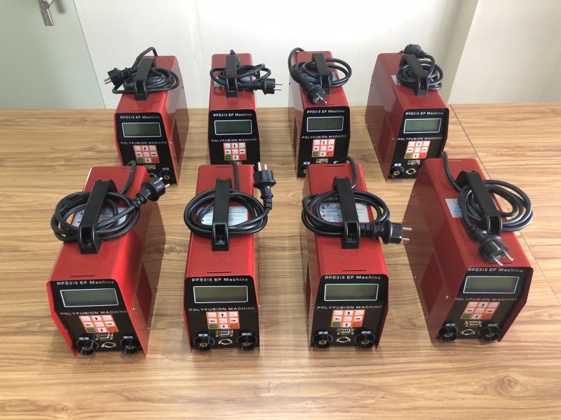 315mm PE Pipe Electrofusion Welding Machine with Scraper and Printer