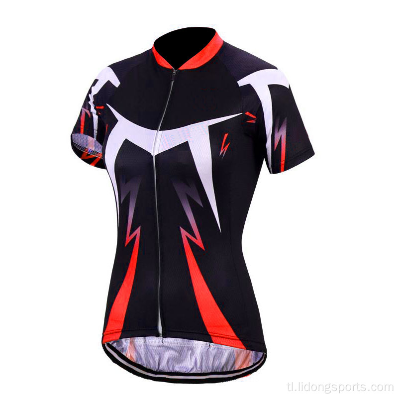 Pasadyang breathable mabilis na dry sport cycling bike uniform