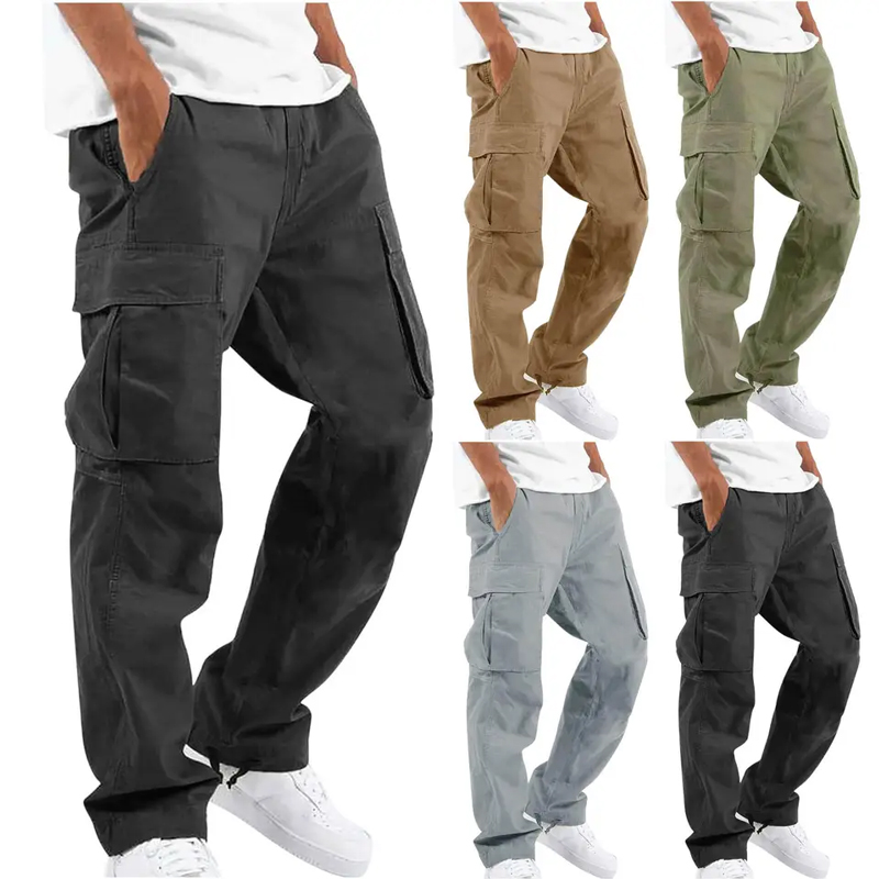 Pockets Cargo Track Pants For Men