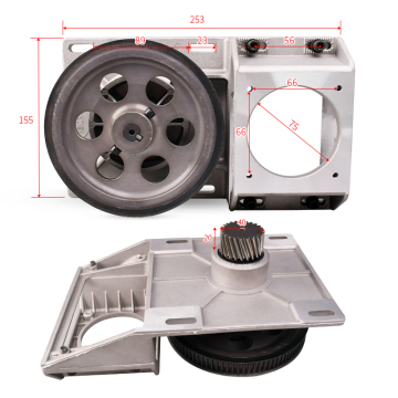 High-Quality Transmission Gear Racks and Pinions for CNC Machines: Sizes 1.25m, 1.5m, and 2m in Black and Silver White