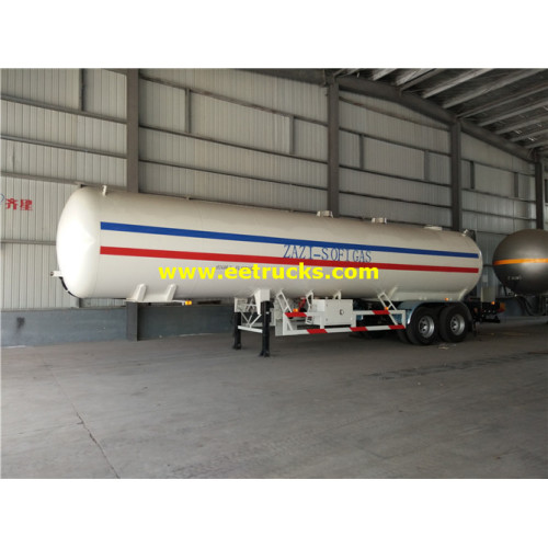 40 м3 20 тонн Прицепы для перевозки сжиженного нефтяного газа ASME