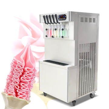 Kolice 5 Flavors Table Commercial Soft Ice Cream Machine